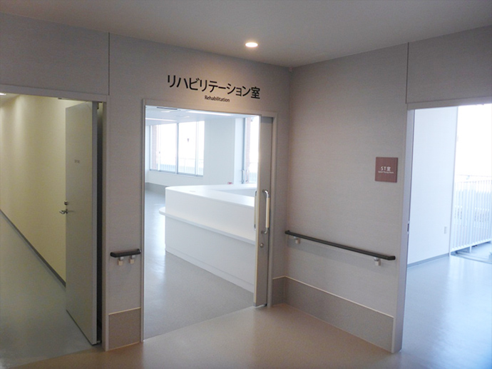 ５階の回復期リハビリテーション病棟