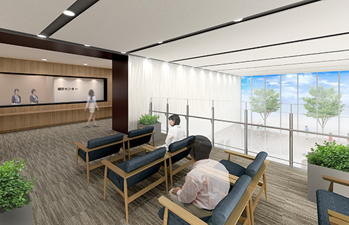 健診センター待合