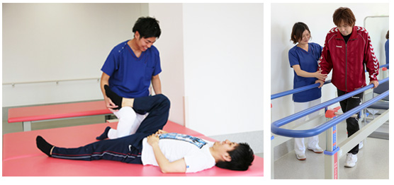 リハビリの様子